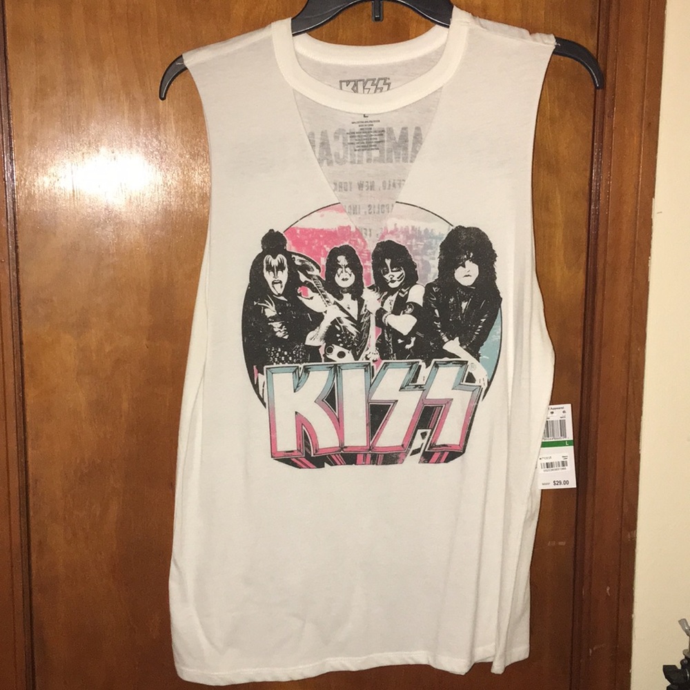KISS world tour tee